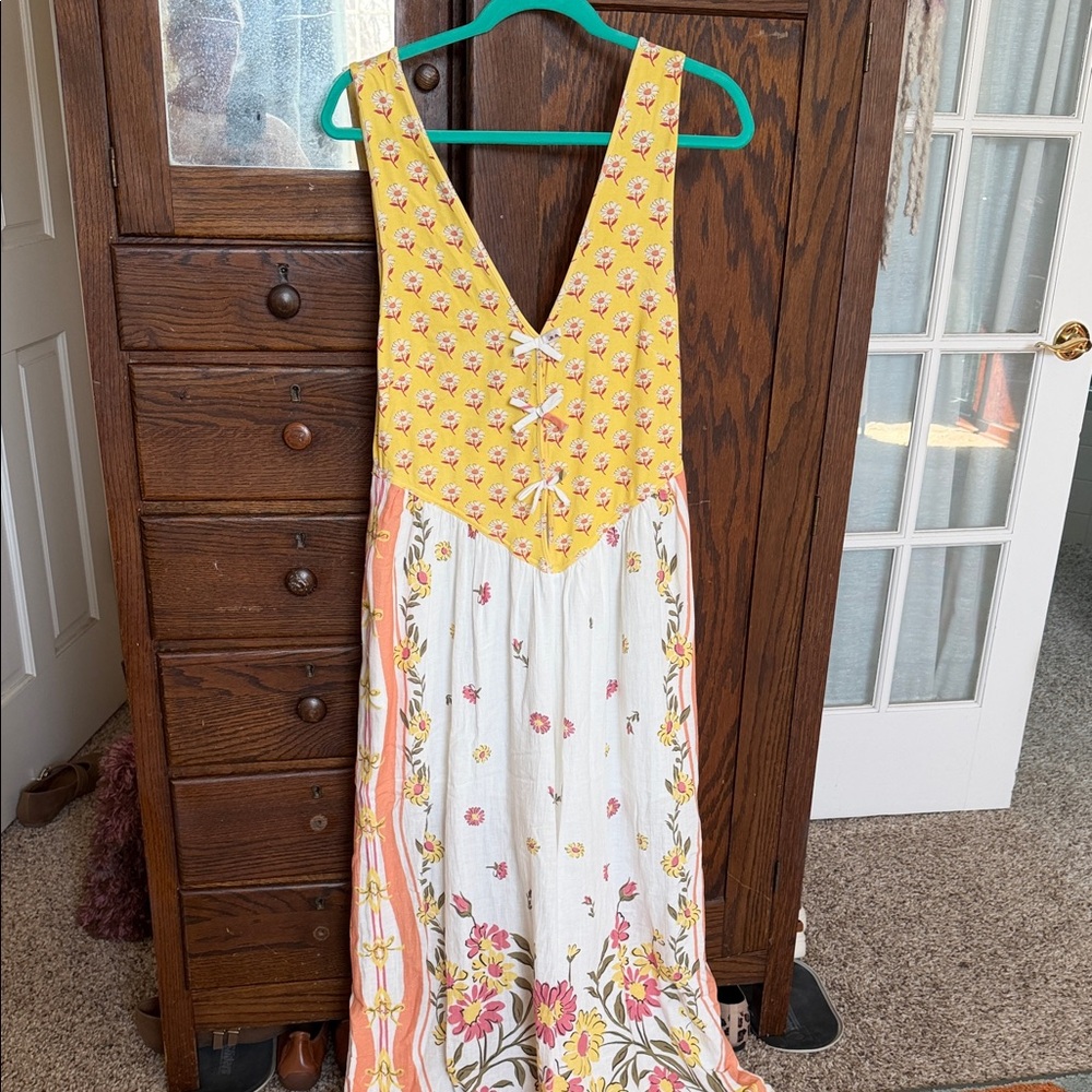 Free People Bali Honeydew Jumpsuit